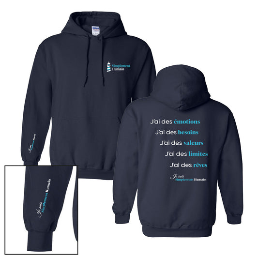 Hoodie "Humain" - Simplement Humain
