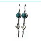 Boucles d'oreilles pendantes / Collection Thalie