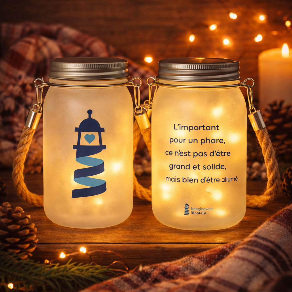 Lanterne Solaire Inspirante - L’important  pour un phare, ce n’est pas d’être grand et solide, mais bien  d’être allumé.