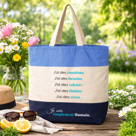 Sac Fourre-Tout "Humain" - Simplement Humain