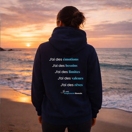 Hoodie "Humain" - Simplement Humain