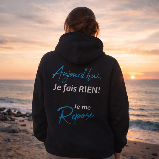 Hoodie "Repose" - Simplement Humain