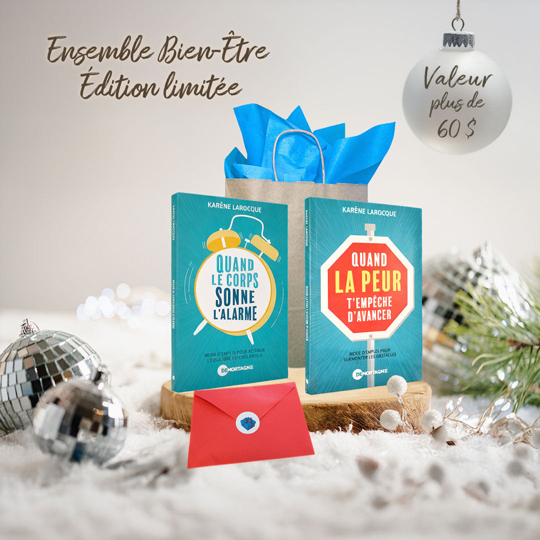 Ensemble Bien-Être Simplement Humain avec les livres de Karène Larocque.